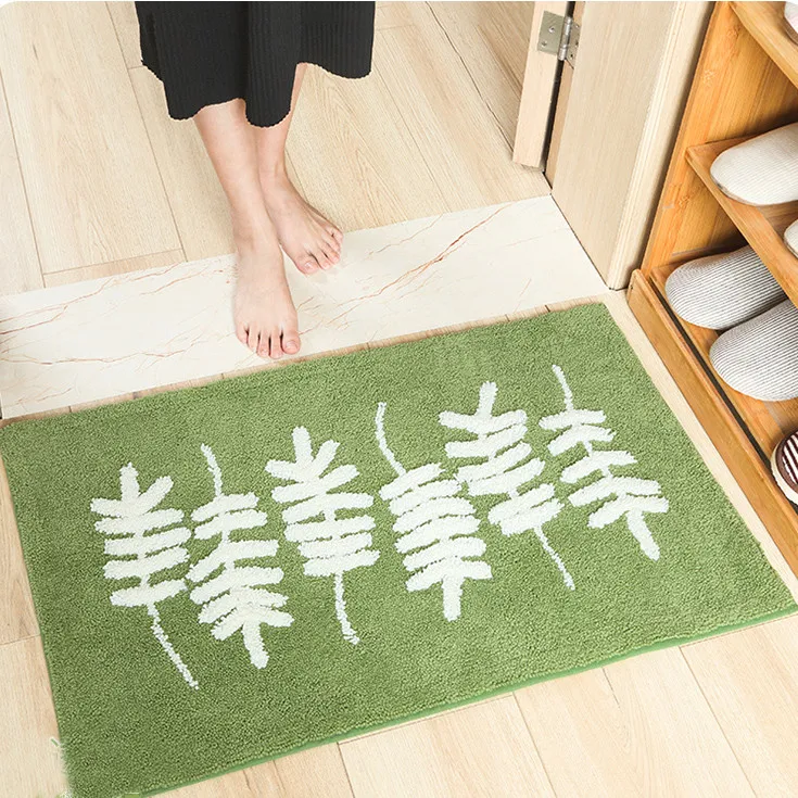 New Anti-slip Bathroom Mat 80x50cm 1PC Floor Mats Gateway Door Water Absorbent 0418#30 | Дом и сад