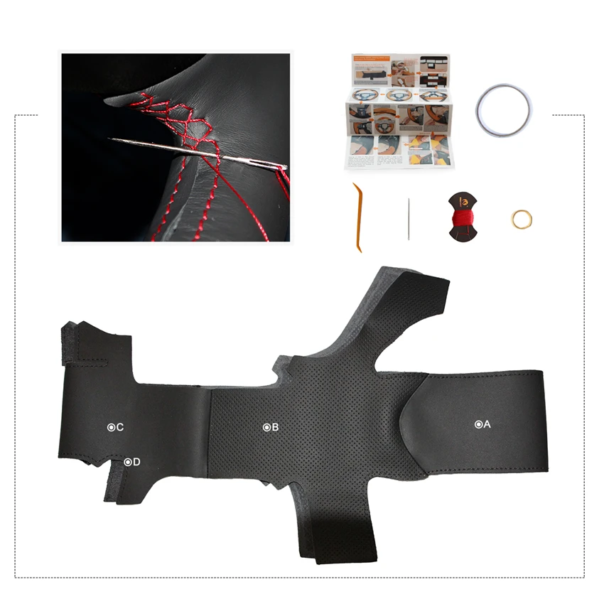 MEWANT черная искусственная кожа Φ для Citroen DS5 DS 5 DS4S DS|car steering wheel cover|steering coverwheel cover |