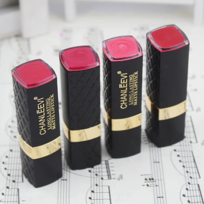 Увлажняющая помада для губ Sweet Red Color водостойкая долговечная бархатная матовая