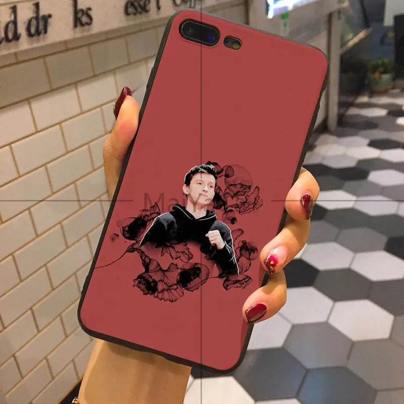Babaite том Холланд Модный чехол для iphone 8 8plus X 7 7plus 6s plus 6plus XS XR Max|Чехлы-накладки| |