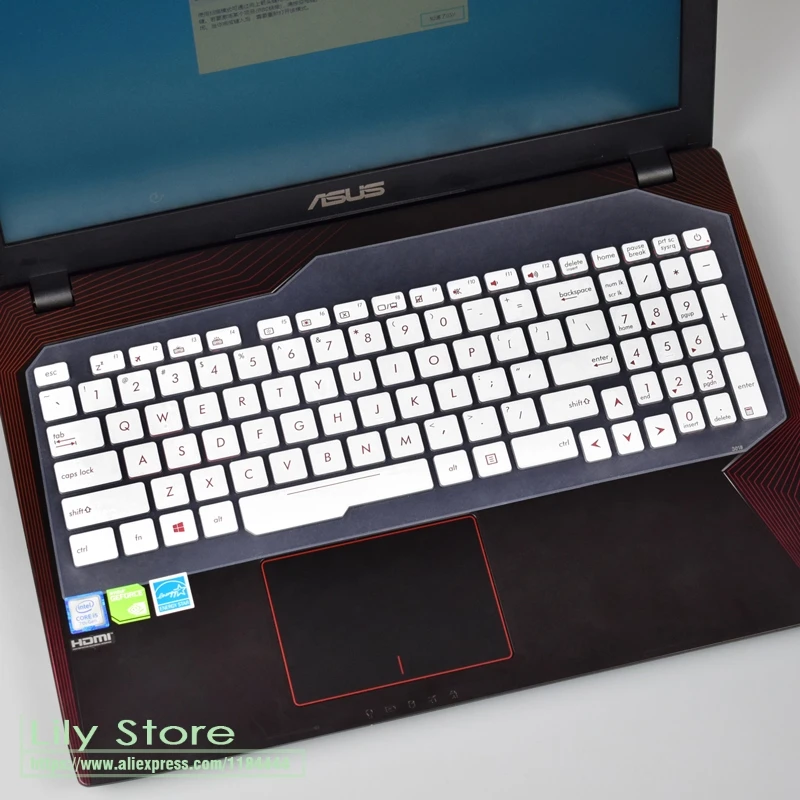 Защитный чехол для клавиатуры Asus Rog FX73VD KX53VE FX53VD ZX53VE ZX73VD GL553 FX553 ZX53VD GL553vw 15