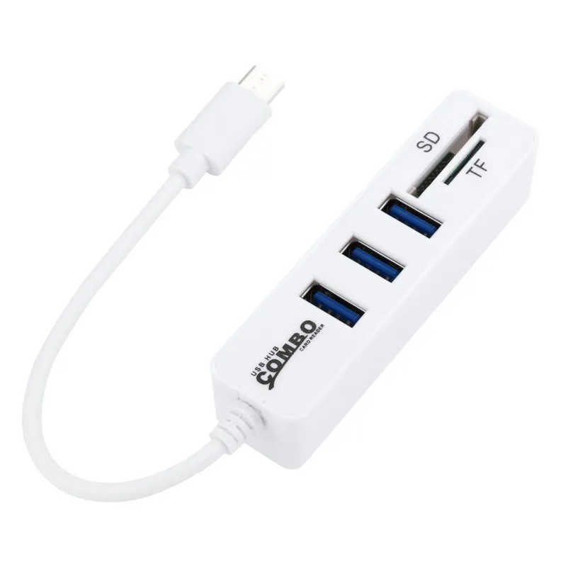 OMESHIN usb-хаб 2 в 1 Type-C OTG USB 0 концентратор разветвитель комбинированный 3 порта и SD/TF