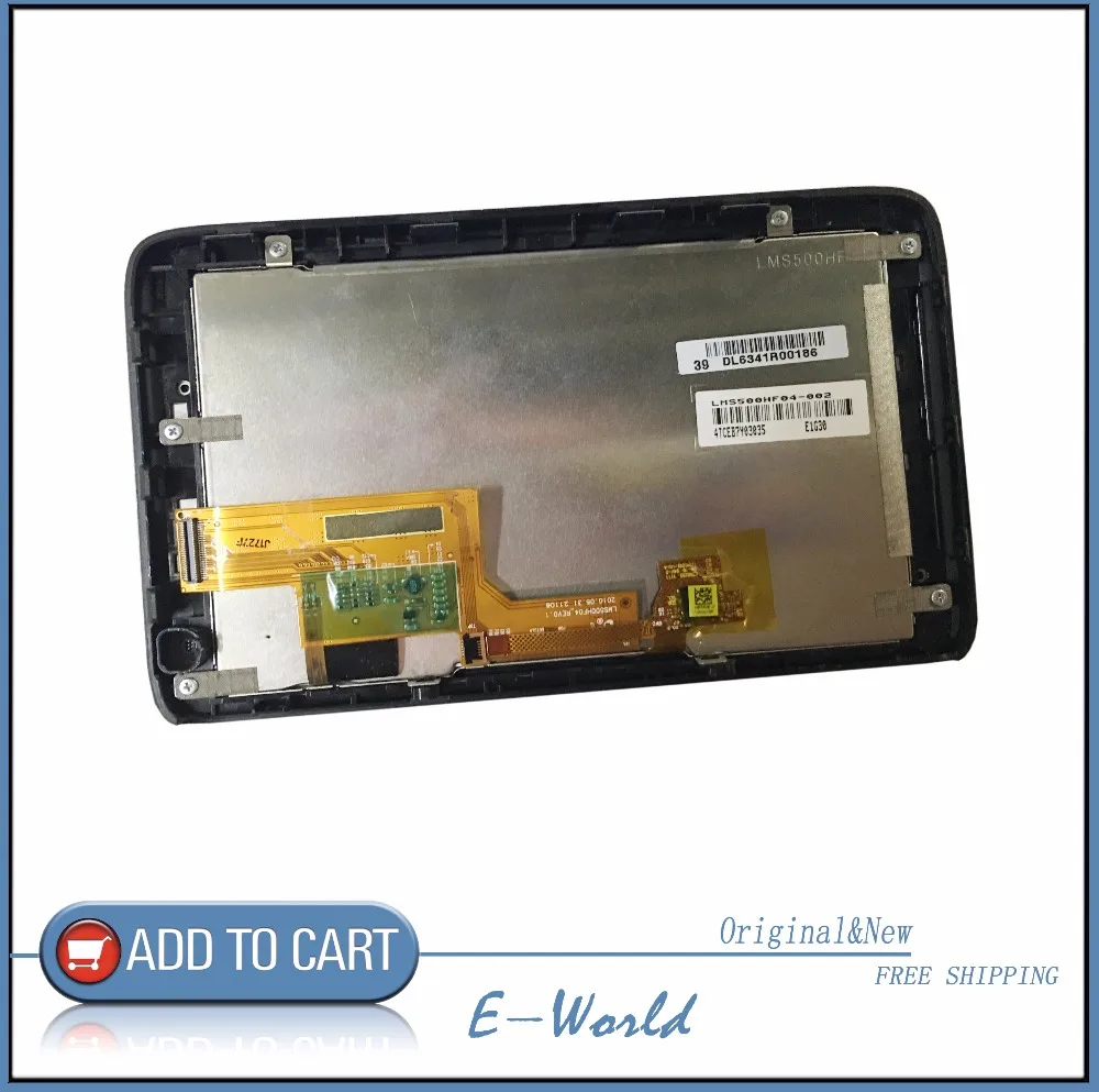 Оригинальный 5 дюймовый ЖК экран с сенсорным экраном LMS500HF04 REV0.1 для TomTom Go GPS