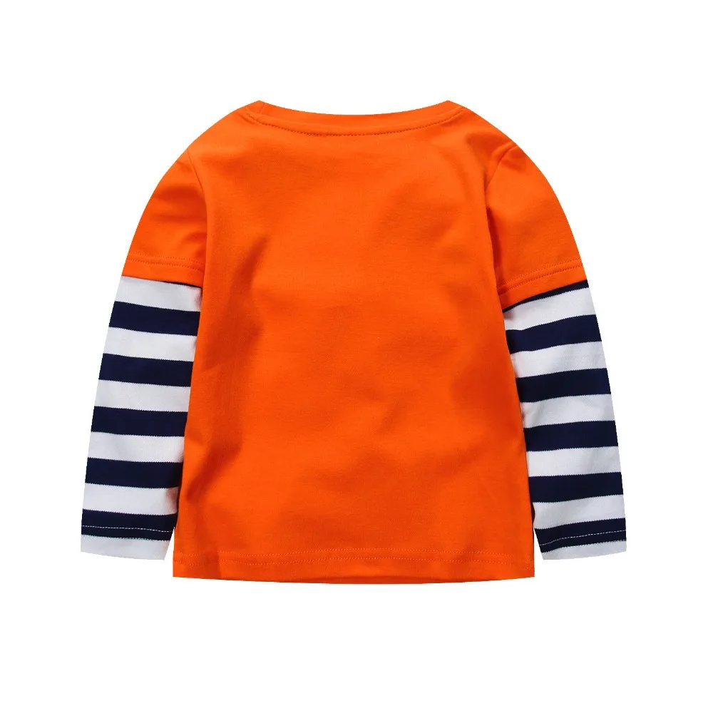 Jumpingbaby 2021 детская одежда футболка для мальчиков Детская с длинным рукавом