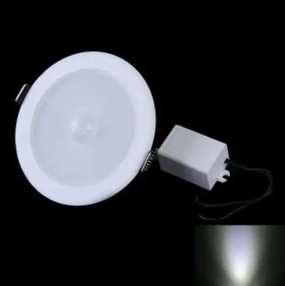 5 Вт 7 9 E27 светодиодный потолочный светильник PIR датчик движения 5730 SMD StepPath