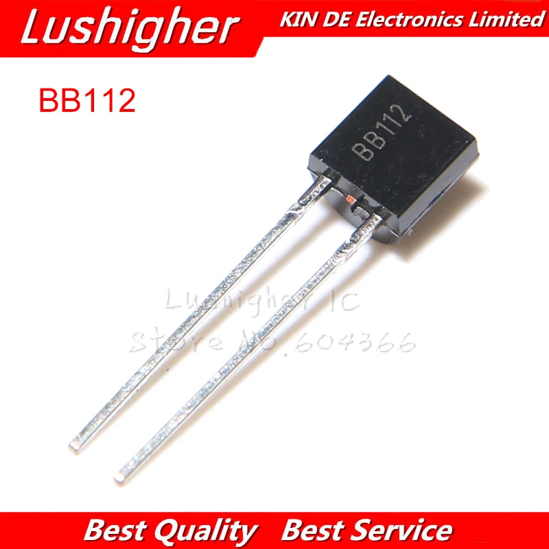 

10 шт. BB112 TO-92 BB112 TO92 AM диод с средней волной, новый оригинальный