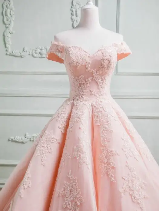 BANVASAC 2018 бальное платье с вырезом лодочкой реальные фотографии свадебные платья