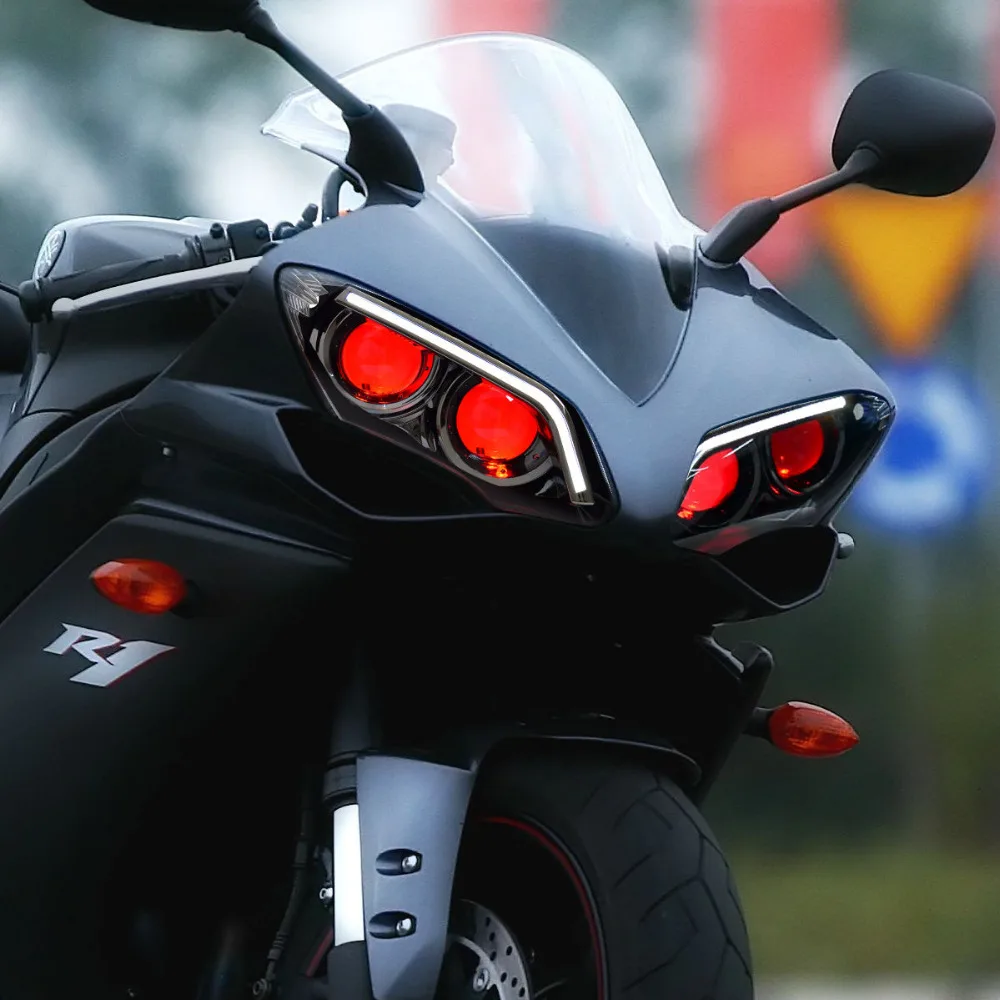 Светодиодная фара KT для Yamaha YZF R1 2007 2008| |