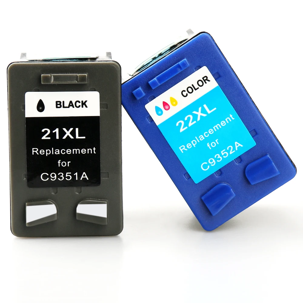 Замена QSYRAINBOW 3 шт. для HP21 21xl (C9351A C9352A) Deskjet F380 F2180 F2280 F4180 F4100 F2100 F2200 F300 D1500|deskjet f4180|hp 351hp