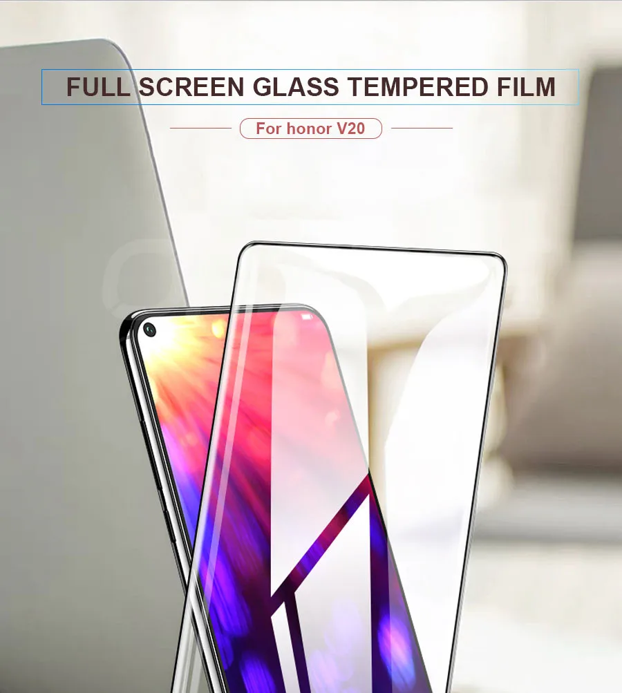 9D закаленное стекло для huawei Honor 8X 8C 8A 9i 10i 20i 20 V20 V10 V9 Play Note 10 Защитная пленка для экрана