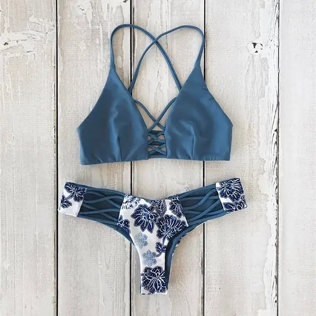 Бикини 2019 женские купальники с низкой талией купальник купальный костюм бикини