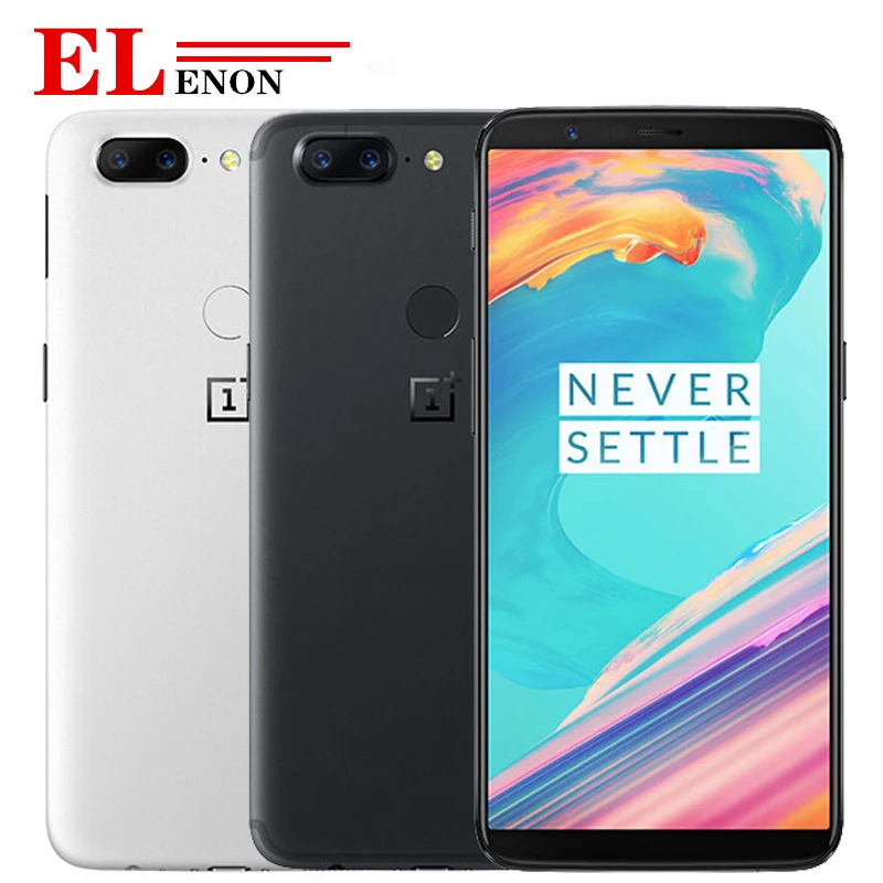 Новый мобильный телефон One plus Oneplus 5 T 6 ГБ ОЗУ 64 Гб ПЗУ восьмиядерный смартфон Snapdragon 835 01 дюймов сканер