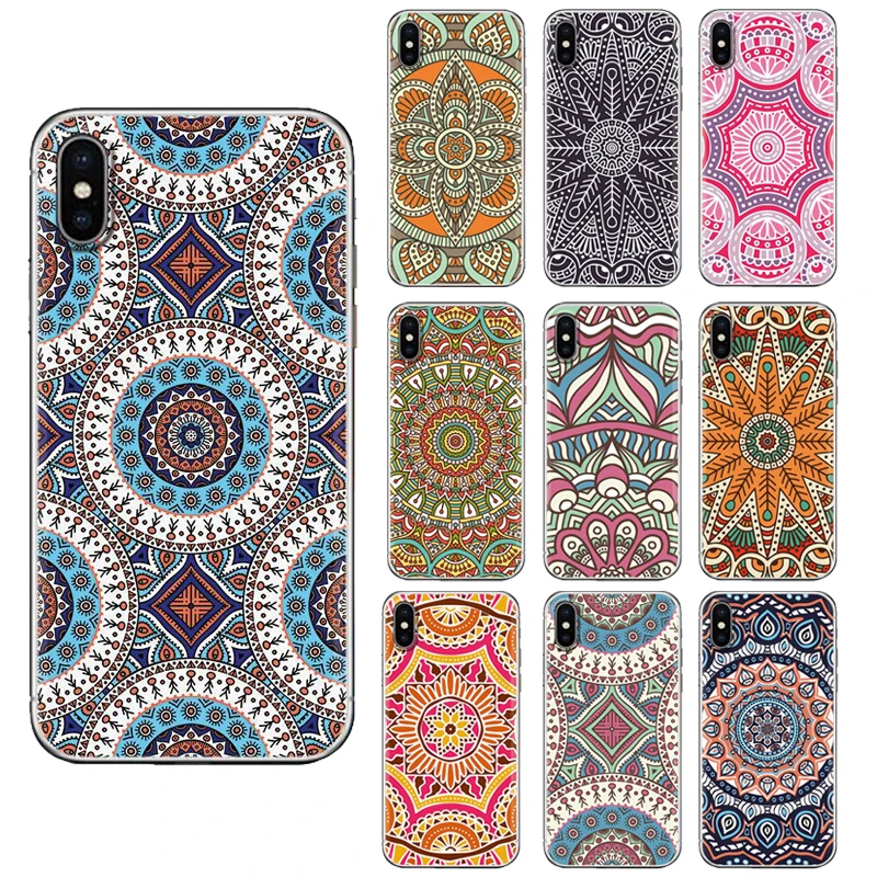Чехол для задней крышки телефона серии Colorful Totem для ZTE L7/ V9/ A330/ A522/ V9 Vita/ A530/ Nubia V18 с рисунком из полимера на основе силикона.