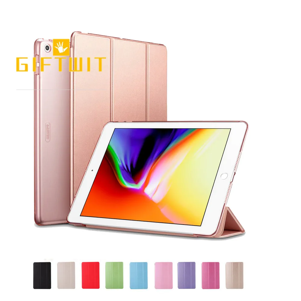 Чехол тройного сложения для iPad 9 7 дюйма 2017/2018 роскошный Шелковый Умный Магнитный