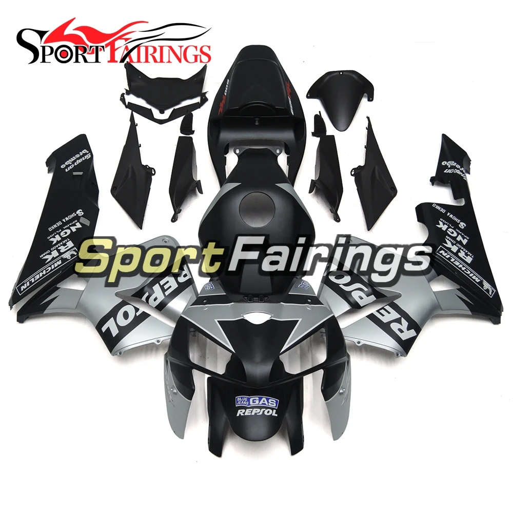 

Injection ABS Plastics Motorcycles Black Silver Fairings For Honda CBR600RR 2005 2006 Year 05 - 06 Fairing Kits Fittings Panels