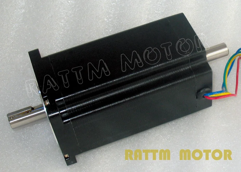 3 оси Nema23/34 425/1600 oz (двойной вал) чпу шаговый мотор + драйвер 4.5a 6a/50 В 80 В/256 microstep