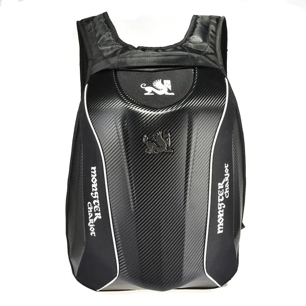 Новый Рюкзак Для Езды На Мотоцикле из углеродного волокна Большой Вместительный