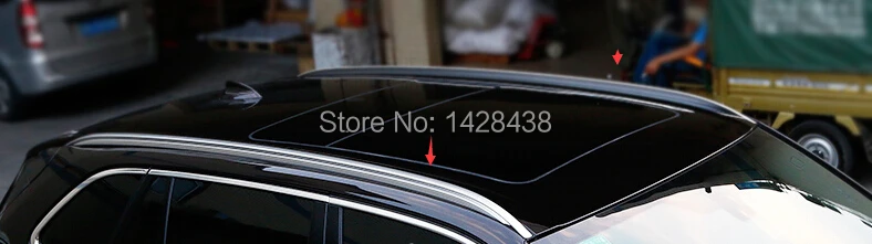 silver Roof Rack Side Rails for BMW X5 F15 2013-2016 OEM Factory Style (art.: 792e654dd) - 792e654dd