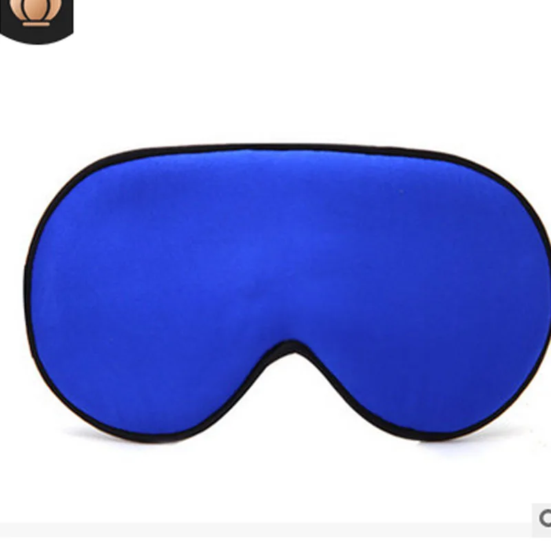 Royal Blue Портативная шелковая маска для сна для путешествий, маска для глаз для мужчин и женщин, натуральный чистый шелк тутового шелкопряда, накладная маска для глаз - Цвет: Royal Blue