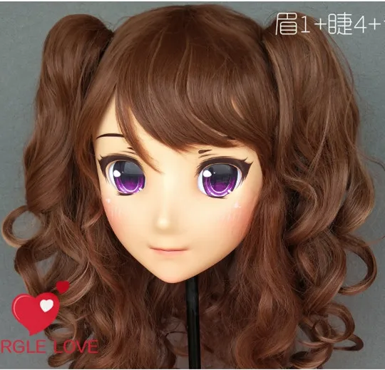 MASK21 NEW-27) реалистичные вечерние куклы для Хэллоуина BJD маска-Аниме Косплей киг аниме силиконовые маски косплей Кигуруми крест комод - Цвет: MASK21