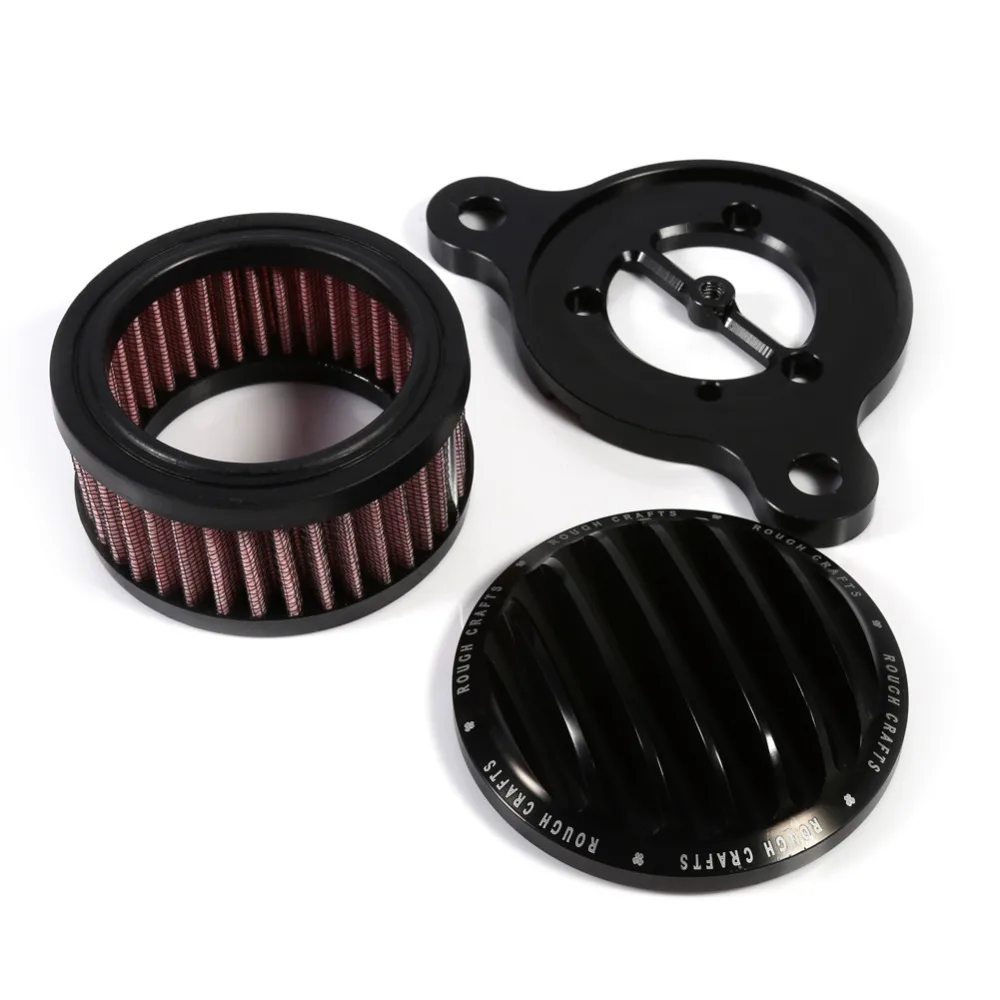 Автомобильный Стайлинг черная крышка воздухоочиститель впускной фильтр