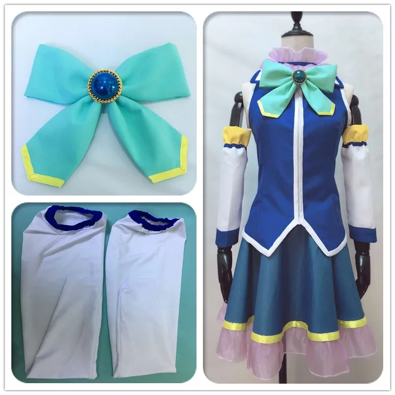 

Аниме Kono Subarashii Sekai ni Shukufuku wo Aqua Akua костюм для косплея