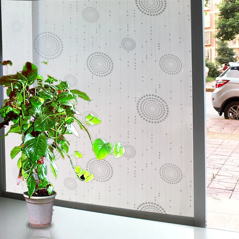 60cmX300cm Funlife 60*300 см матовое непрозрачное стекло для оконной пленки самоклеющиеся наклейки на окна домашний Декор винил для дома - Цвет: 60cmX300cm