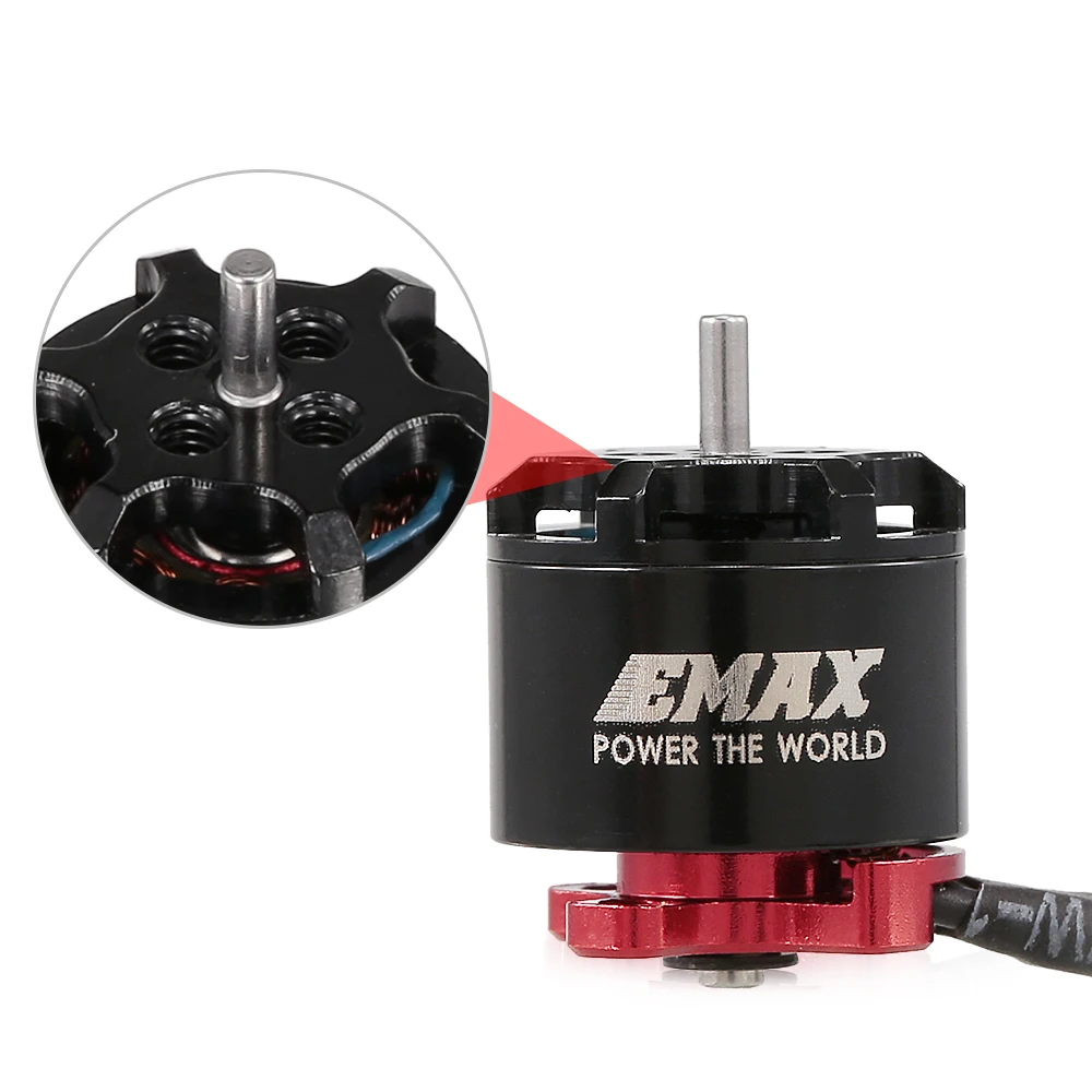 Оригинальный EMAX Dron RS1106 7500KV Бесщеточный Охлаждающий двигатель для 85 120 мм FPV Racing RC