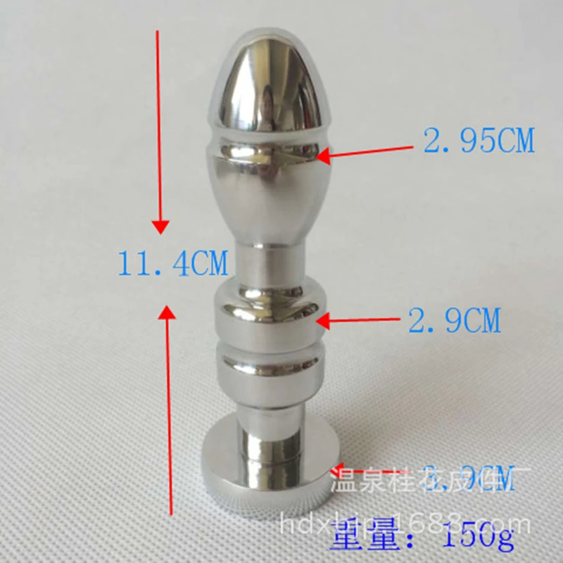 Анальная пробка из нержавеющей стали высокого качества эротические игрушки