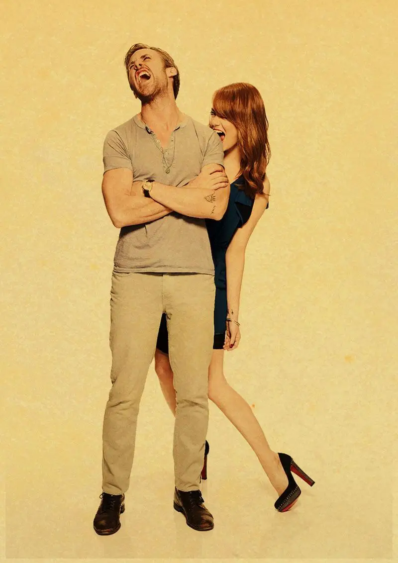 M039 La Land ретро постер винтажный постер настенное украшение художественная крафт-бумага настенные постеры кино украшение дома деко - Цвет: M039