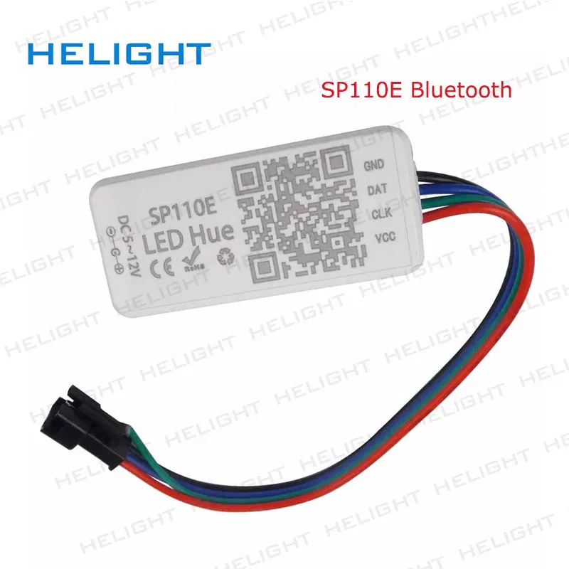 Музыкальный контроллер SP108E/sp107 e/SP105E/SP110E SPI Wi Fi Bluetooth pixel приложение для смартфона