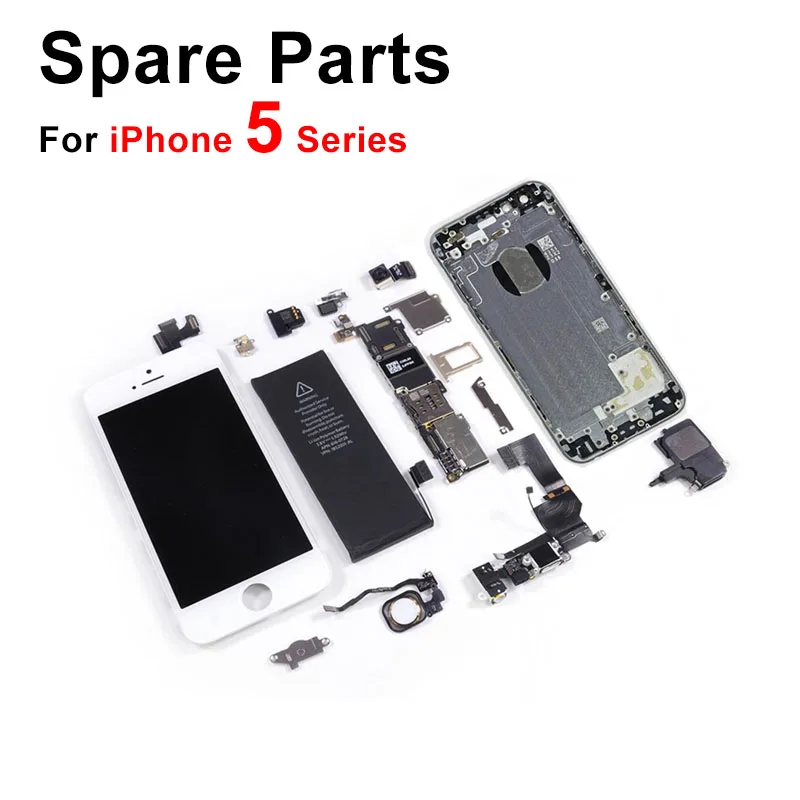 Запасные части для iphone 5 домашняя кнопка задняя камера зарядный порт док станция