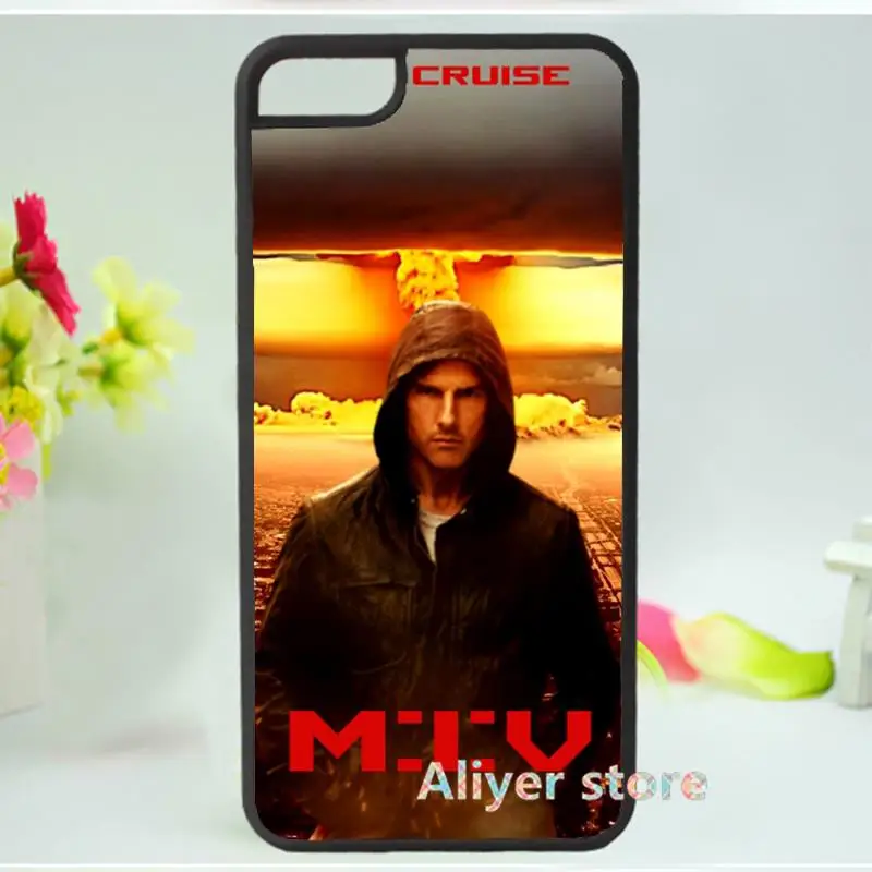 Миссии Невозможно Rogue Нации мобильный телефон дело чехол для iphone 4 4S 5 5S 5c SE 6 s и плюс E1501| |