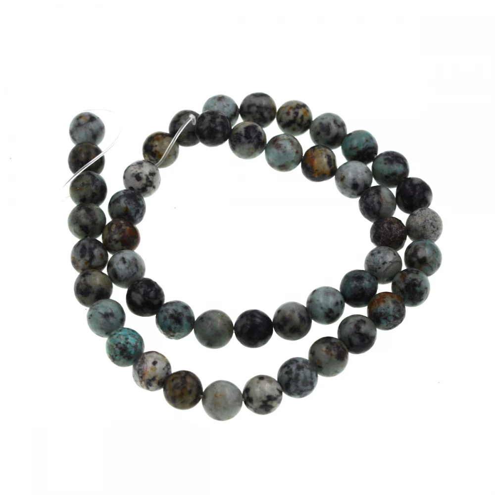 Натуральный камень 10 мм африканская бирюза круглые бусины|round beads|african turquoisenatural