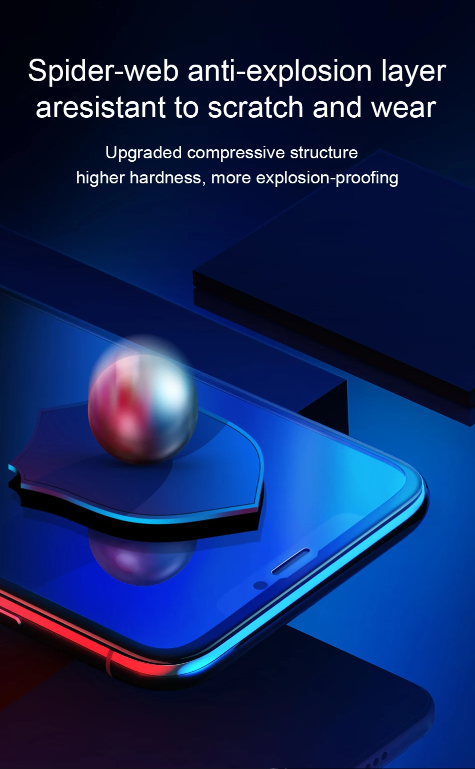 Защитная пленка Baseus для iPhone X 10, Xr, Xs Max, защитная пленка, полное покрытие, закаленное стекло для iPhone Xs