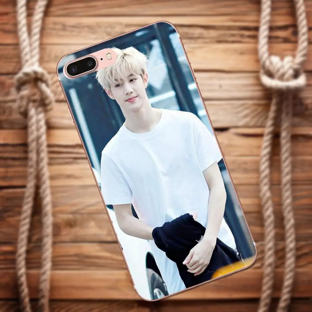 Vvcqod получили Kpop Джексон Мягкие TPU Капа чехол для huawei G8 Honor 5C 5X6X7 8 9 Y5II Коврики P7 P8 P9 P10