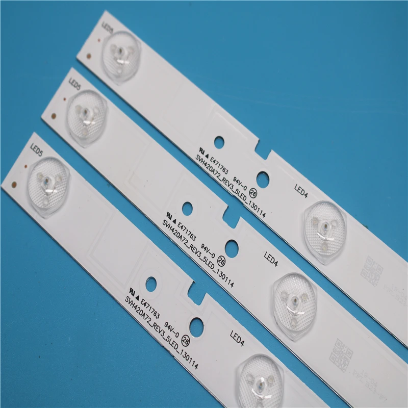 Новинка 100% светодиодные ленты для подсветки телевизора 9 шт. x 42 дюйма LED 42K20JD 42EC260JD
