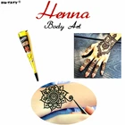 Nu-TATY Дамская мода Mehndi хна паста конус временная татуировка Макияж инструмент 100% безопасный Водонепроницаемый, свадьба взрослые секс-товары
