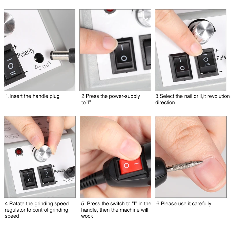 Розалинд электрическая машинка для маникюра 10 W нейл арта оборудование гвоздь