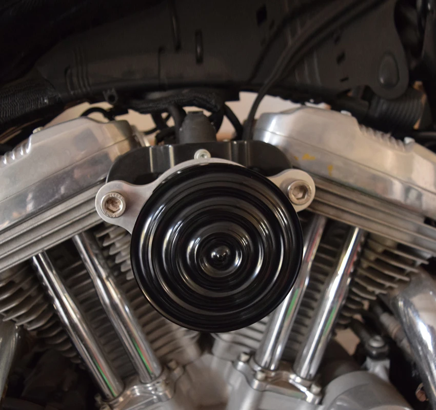 Новинка 2016 черный воздушный фильтр для harley sportster XL883 XL1200 2004 2015|air filter cleaner|air cleaners for