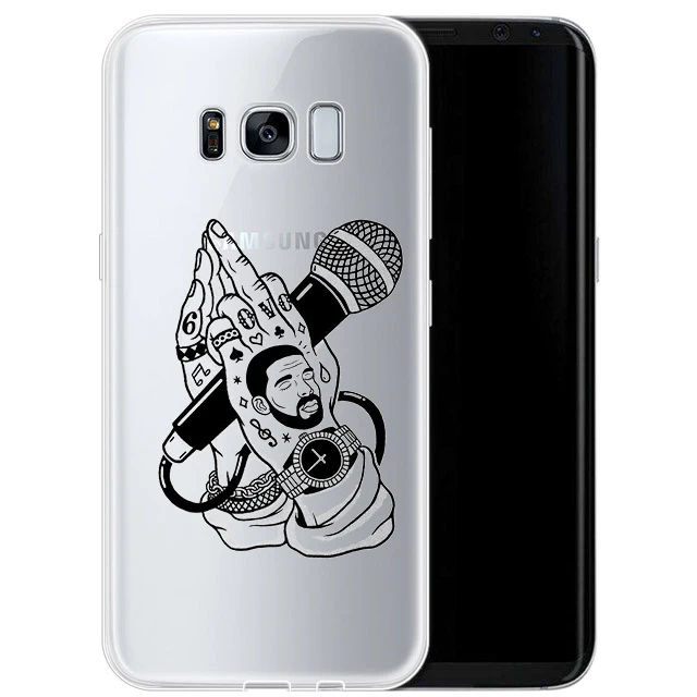 Милый Сексуальный Drake One Dance 6 God мягкий чехол для Samsung Galaxy S6 S7 Edge S8 S9 Plus A3 A5 A7 J3 J5 J7 2016 2017 A8 2018.