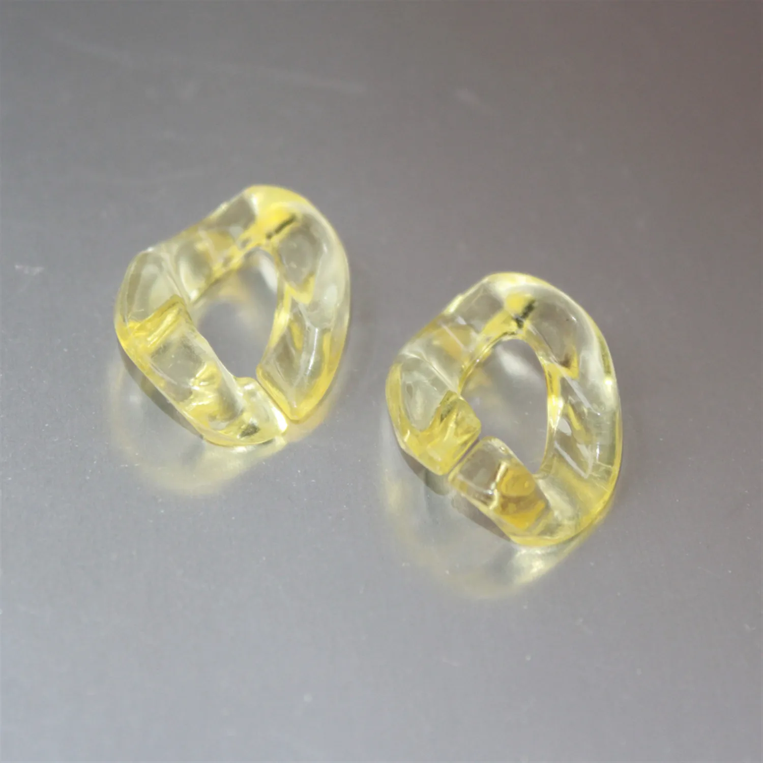 80 шт. прозрачные акриловые цепи прозрачный белый пластик открыть ссылку на