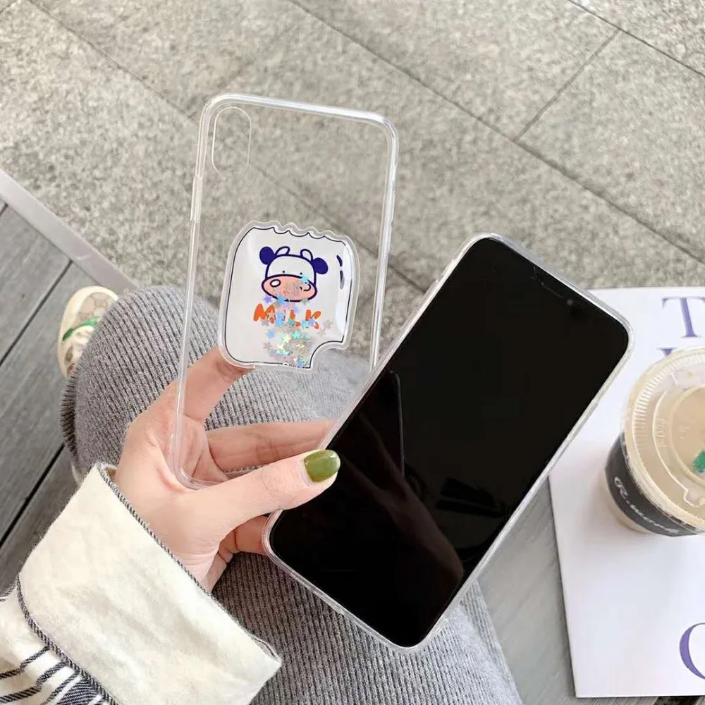 Декомпрессии корова Малый воды сумка для oppo r9 r11 r11s мобильного телефона чехол r15