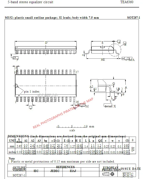 2 шт./лот TEA6360T/N SOP32 TEA6360 в наличии | Электроника