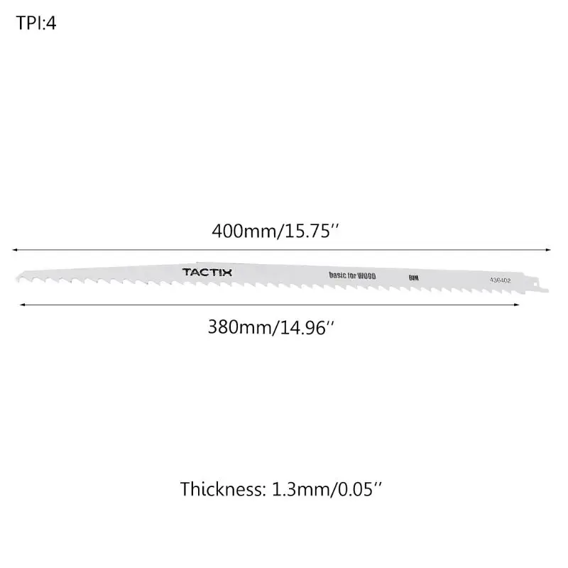 Биметаллическая Фотолюминесцентная рамка 400 мм для резки дерева и