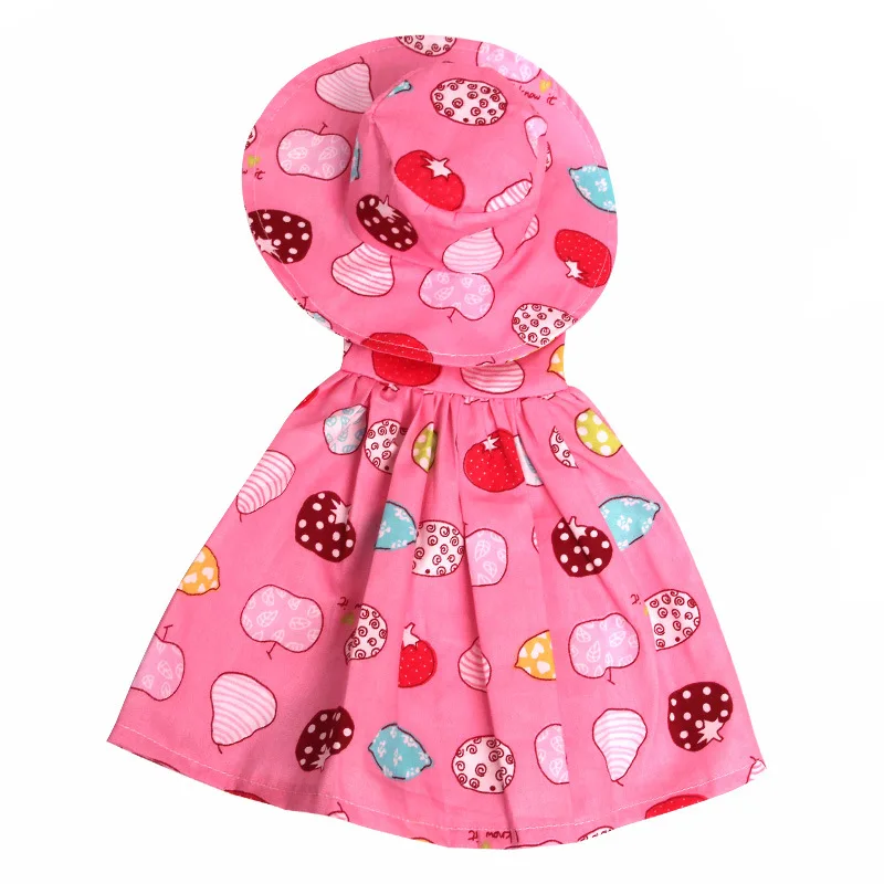 1 шт., новое летнее платье, Одежда для кукол, аксессуары 60 см, BJD куклы, одежда, модное длинное платье с шапкой, аксессуары, игрушки для девочек