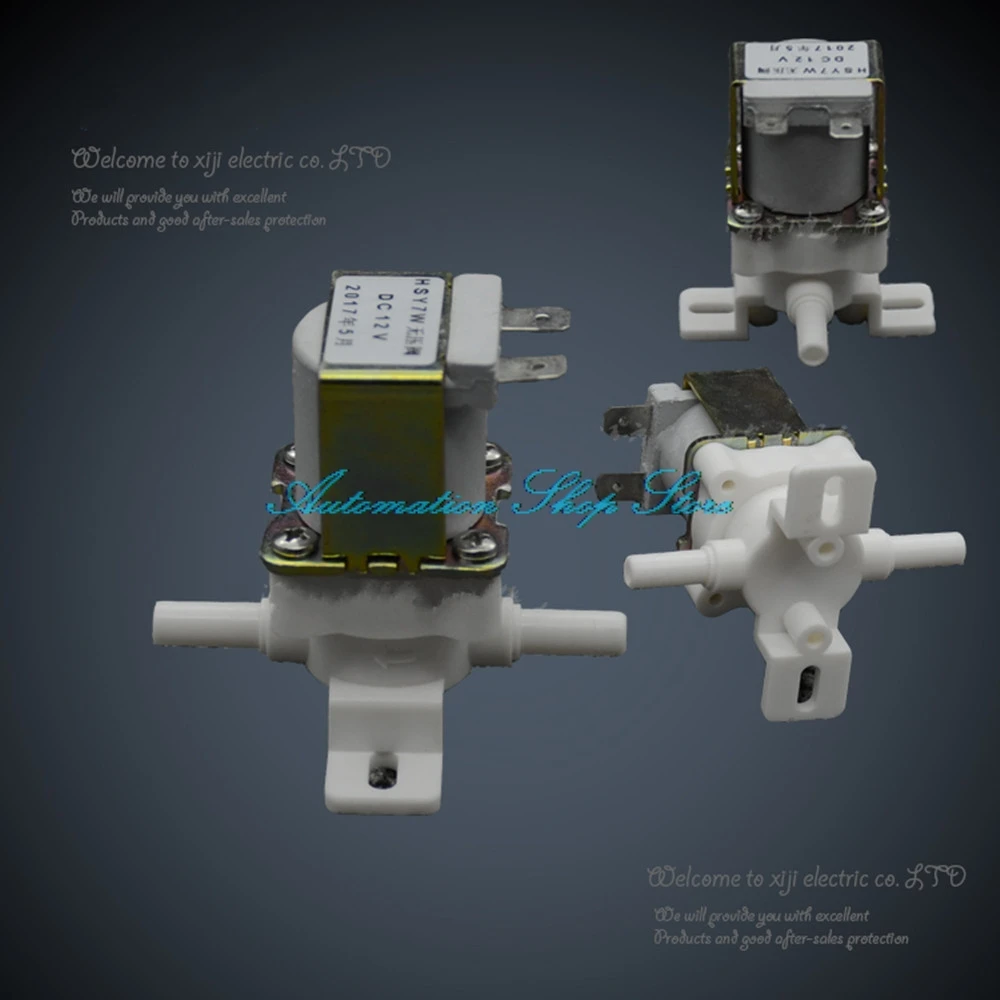 Пластиковый Соленоидный клапан 3/" N/C N/O водяной Соленоидный клапан AC220V DC12V DC24