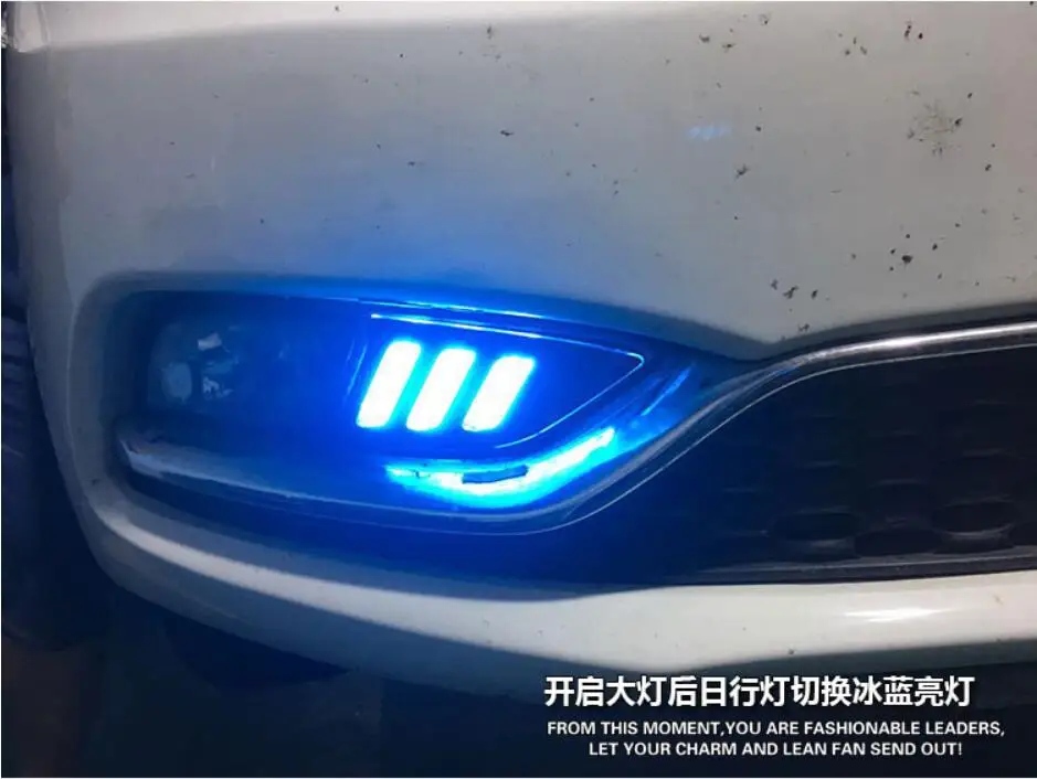Video 2012~2015 K3 daytime light car accessories!crteta LED Borrego k3 fog ceed 2pcsSOUL k3cerato sorento K3S | Автомобили и