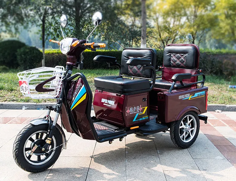 TJ XZ 013 Electric пассажирский трехколесный велосипед|passenger tricycle|tricycle |