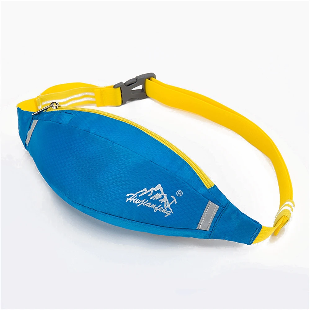 Men Women Running Waist Bag Sport Pack Cycling Belt Fanny Pouch Outdoor Gym Unisex Sports Bum Travel Handy Hiking Zip | Спорт и